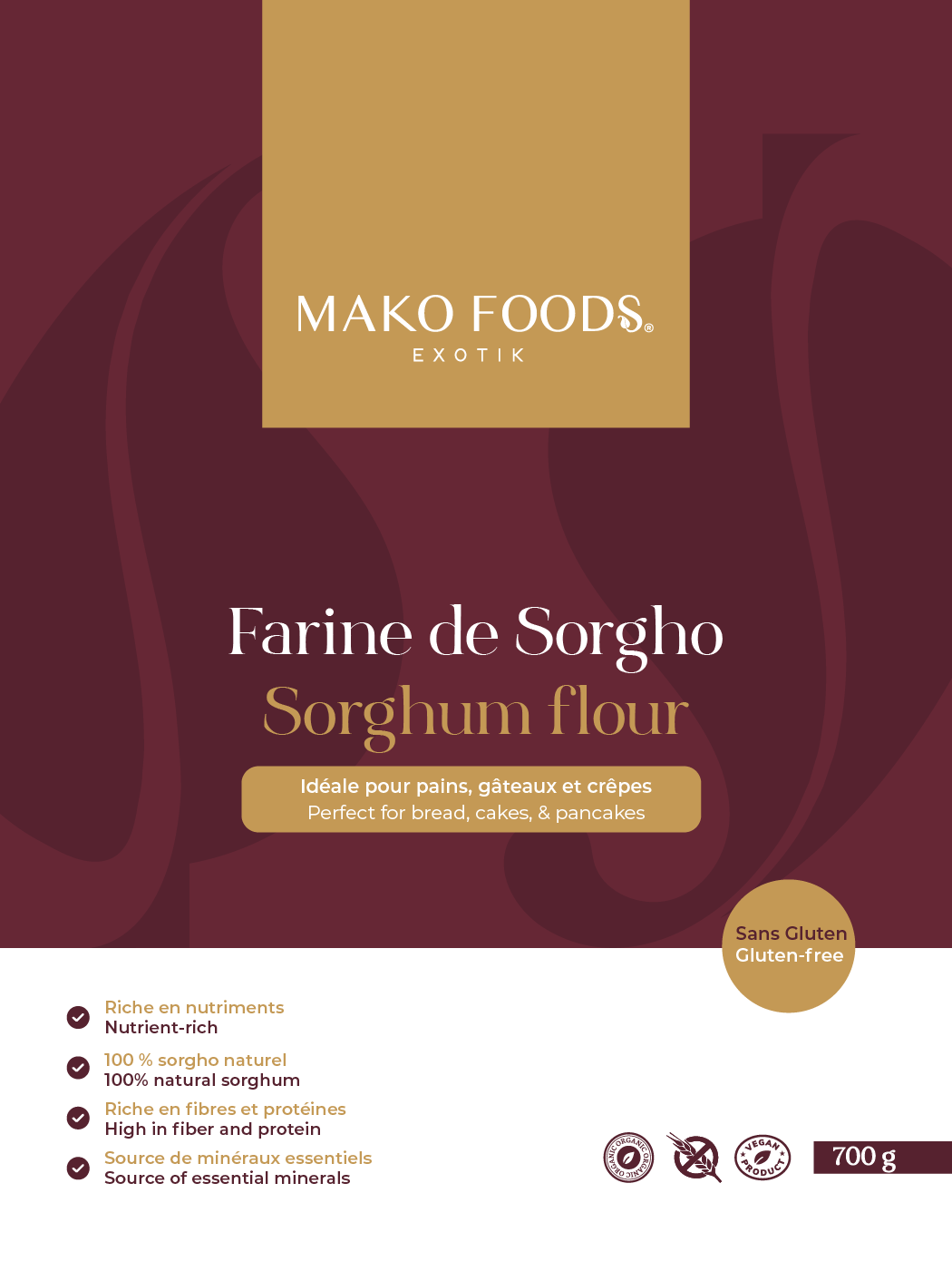 Farine de Sorgho (700 g)