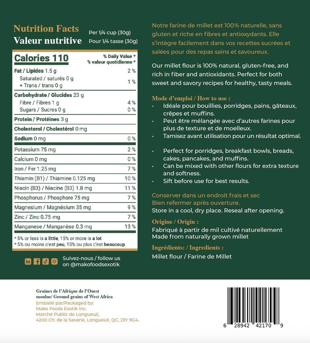 Millet Flour (700 g)