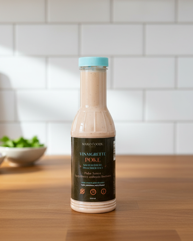 Vinaigrette Poke au sorgho
