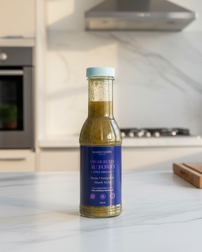 Vinaigrette Grecque au fonio