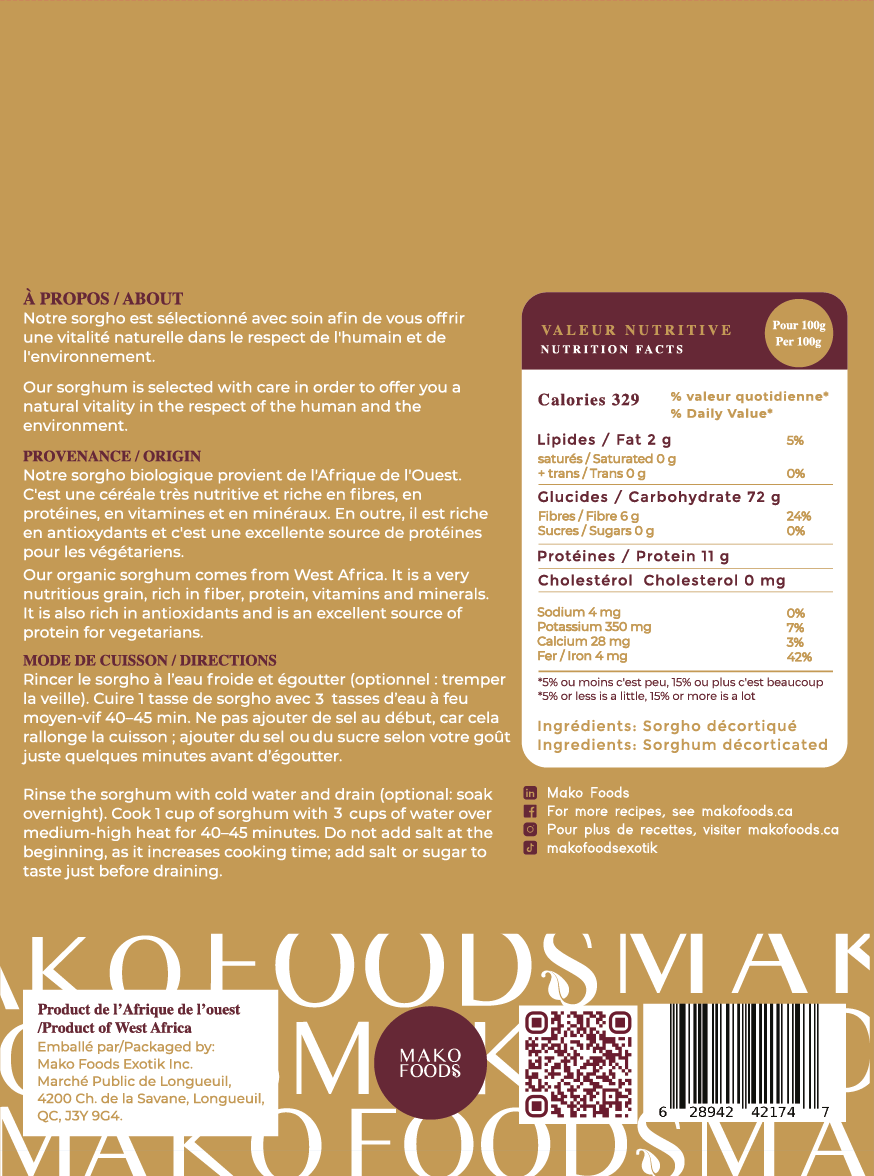 Exotic Flavors Set – Millet + Sorghum + Roasted Fonio