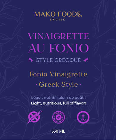 Vinaigrette Grecque au fonio