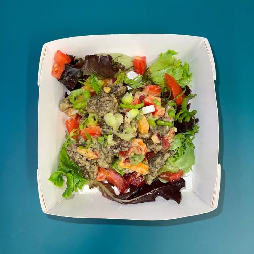 Boeuf à la moutarde et au poivron