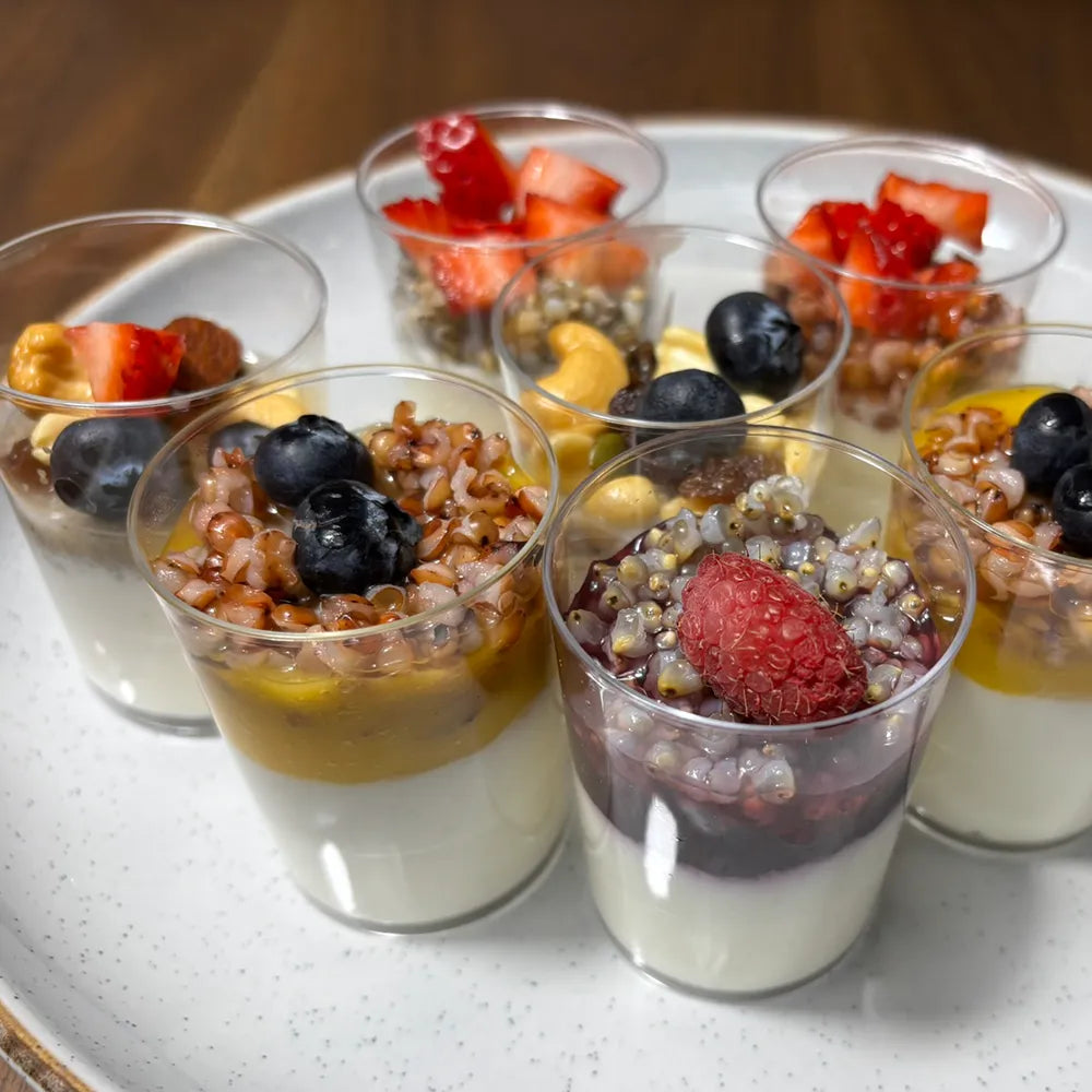 Yogourt aux céréales et fruits