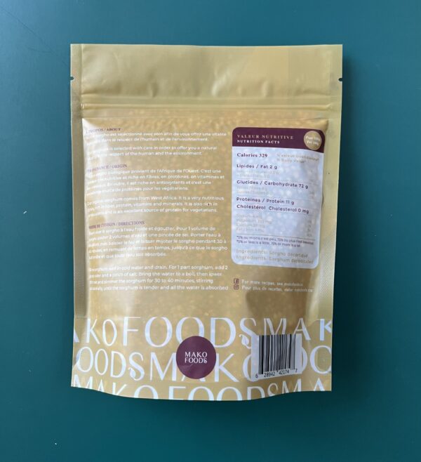 Sorgho bio - 500 grammes – Image 2